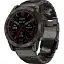 Смарт-часы Garmin Fenix 7X Sapphire Solar C. Grey DLC Titanium w. Carbon Grey DLC Vented T. Band (010-02541-27) - миниатюра 1
