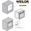 Духовой шкаф Weilor FDO6F82BK - миниатюра 22