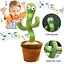 Игрушка танцующий кактус Dancing Cactus с музыкой, светом и повторением - миниатюра 2