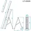 Драбина Intertool LT-0309 (140437) - мініатюра 4