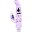 Вібратор-кролик Crystal Jelly My Dual Pleasure 21 см фіолетовий - мініатюра 1