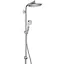 Душевая система Hansgrohe Crometta S 240 1jet Showerpipe Reno 27270000, Хром - миниатюра 1