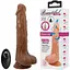 Реалистичный вибратор Baile Beautiful Encounter Bodach Remote Control 21 см коричневый - миниатюра 1