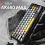Клавіатура Ajazz AK680 MAX Magnetic switches Black Gray Yellow (AK680-M-BGY-AW) - мініатюра 3