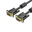 Кабель Vention VGA(3+6) Male to Male Cable with ferrite cores 5M Black (DAEBJ) - мініатюра 1