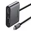 Usb-хаб Ugreen Usb-C to HDMI + VGA + Usb 3.0 Adapter with PD (серый) - миниатюра 3