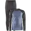 Комплект термобілизни Craft Core Warm Baselayer Set Man L Чорний/Синій (1068-1909709 L 985362) - мініатюра 1
