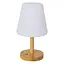 Фонарь кемпинговый Bo-Camp Cambridge Rechargeable 200 Lumen Bamboo/White (5818792) - миниатюра 2