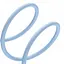 Кабель Baseus Jelly Liquid Silica Gel Fast Charging Data Cable Type-C to iP 20W 2m Blue - мініатюра 5