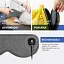 Бездротова маска для очей Cordless Heated Eye Mask AM-HE720 з підігрівом для теплотерапії - мініатюра 4