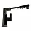 Змішувач для кухні Platinum с висувним виливом та індикатором A236 чорний - мініатюра 4