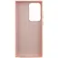 Кожаный чехол Bonbon Leather Metal Style для Samsung Galaxy S23 Ultra Розовый / Light pink - миниатюра 3