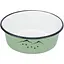 Миска Trixie Adventure для собак, зелена, 300 мл, d:12 см (емаль/метал) - мініатюра 2