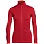 Кофта Icebreaker Terra LS Zip M Oxblood/Stealth (1052-103 092 601 M) - миниатюра 1