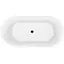 Ванна акрилова окремостояча Rea Mlano 150x70 whte REA-W2000 Білий - мініатюра 4