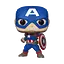 Фігурка Funko Pop Марвел Капітан Америка Marvel Captain America 10 см FP M CA 1419 - мініатюра 2