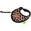 Повідець-рулетка для собак WAUDOG R-leash з контейнером для пакетів, малюнок "Леопард" світловідбивна стрічка M до 20 кг 5 м - мініатюра 2