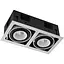 Точковий світильник Skarlat RGL7116-2 2×18W WH+BK 3000K - мініатюра 1