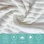 Полотенце банное Lovely Svi – 100% хлопок - мягкое, быстросохнущее, жаккардовое с ребрами и высокой абсорбцией 70х140 см Белое - миниатюра 2