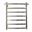 Рушникосушка водяна LEV Квадрос Plus П7 нержавіюча сталь 450х700 мм 30412 - мініатюра 1