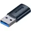 Перехідник Baseus Ingenuity Series Mini OTG Type-C to USB 3.1 синій - мініатюра 9