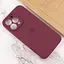 Чохол Epik Silicone Case Full Camera Protective (AA) для Apple iPhone 15 Pro (6.1) Бордовий/Plum - мініатюра 4