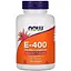 Вітаміни та мінерали NOW Vitamin E-400 D-Alpha Tocopheryl, 250 капсул - мініатюра 1