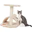 Когтеточка Trixie Junior Vitoria для кошек с игрушкой бежевая 36х36х43 см [CD] - миниатюра 4