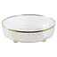 Блюдо Led Twist Clear Gold поворотное 27х8 см прозрачное (B100076) - миниатюра 1