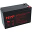Аккумулятор NPP NP12-7,2 AGM (12V 7,2Ah) - миниатюра 1