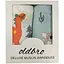 Набор муслиновых детских пеленальных одеял OldBro комплект из 2 шт. размер 100х120 см динозавр/коала - миниатюра 1