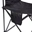 Стілець туристичний Yiwu складаний дитячий 42x41x72 см чорний крісло для кемпінгу туризму пікніка дачі природи SJ-0030B - мініатюра 8