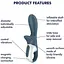 Анальный вибратор Satisfyer Air Pump Booty 2 надувается - миниатюра 4