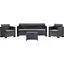 Набор садовой мебели Bica Nebraska 3 графит - миниатюра 1