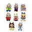Дитяча м'яка іграшка-брелок The Monsters Labubu Labubu16 в асортименті - мініатюра 1
