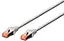 Патч-корд CAT 6 S-FTP 10м AWG 27/7 LSZH сірий Digitus teh0018373 - мініатюра 1