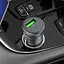 Автомобильное зарядное устройство Hoco Z43 Mighty single port QC3.0 car charger Темно-серый - миниатюра 3