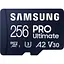 Карта пам'яті Samsung microSDXC PRO Ultimate 256GB Class 10 UHS-I U3 V30 A2 + USB Reader MB-MY256SB/WW [145488] - мініатюра 2