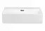 Комплект Qtap Nando LT: Раковина подвесная прямоугольная 500х420х130 мм White + Донный клапан PU02O (QT12112173SWN47323) - миниатюра 2