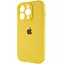 Чохол Epik Silicone Case Full Camera Protective AA для Apple iPhone 15 Pro Max 6.7 Жовтий/Yellow - мініатюра 3