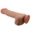 Фалоімітатор Baile Sliding Skin Bendable 10.2'' 26 см тілесний - мініатюра 5