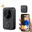 Відеодзвінок дверний Smart Doorbell M8 Wi-Fi бездротовий Чорний  - мініатюра 2