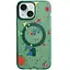 Чохол Epik TPU+PC Flush with MagSafe для Apple iPhone 15, 6.1 Dark green - мініатюра 1