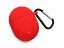 Чохол-накладка DK Silicone Candy Friendly з карабіном для Google Pixel Buds A (011407) (red) - мініатюра 2