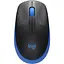 Миша Logitech M190 Full-Size Wireless Mouse blue (910-005907) - мініатюра 1