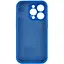 Чехол Epik Silicone Case Full Camera Protective AA для Apple iPhone 13 Pro Max 6.7 Синий/Capri Blue - миниатюра 4