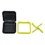Кейс для капсул Fitseven UZSPACE TP005GY, графітовий з жовтим - мініатюра 4