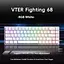 Игровая проводная магнитная клавиатура VTER fighting68 / 8K / Magnetic Switch / White - миниатюра 2