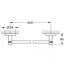 Вішалка для рушника Grohe Essentials 40386DC1 хром матовий - мініатюра 2