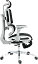 Офисное кресло GT Racer черно - белое (B-2450 White/Black) - миниатюра 7